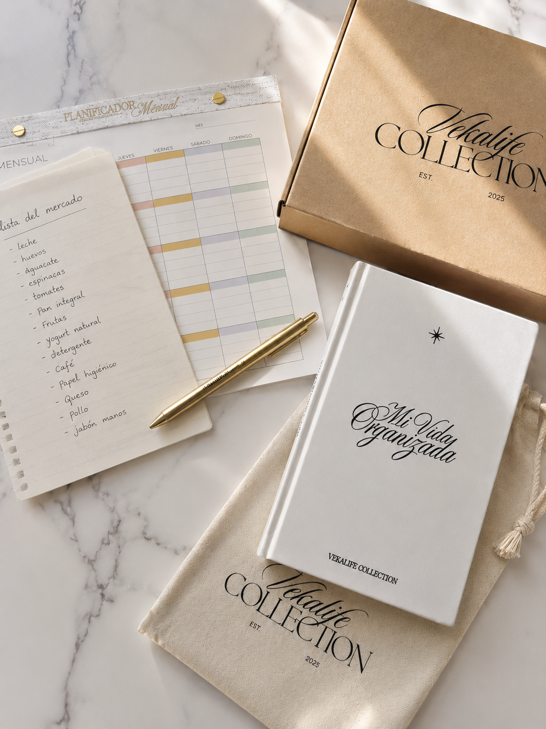 Kit Mi Vida Organizada (Agenda+Calendario)